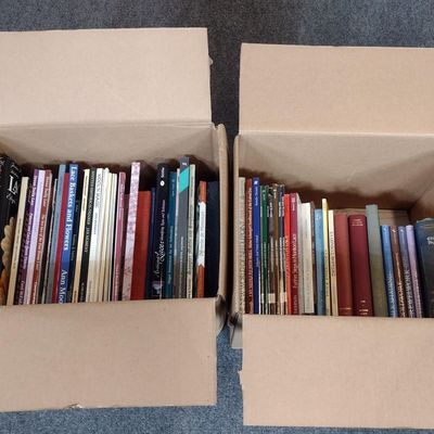 59 Sewing Reference Books incl. Lace Baskets & Flowers