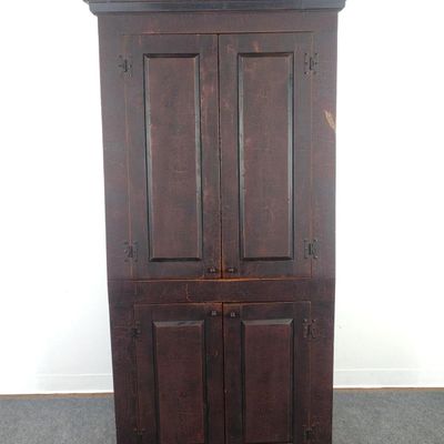 Antique 4 Door Cabinet
