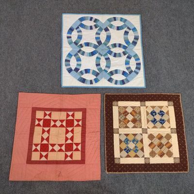 3 Vintage Quilts