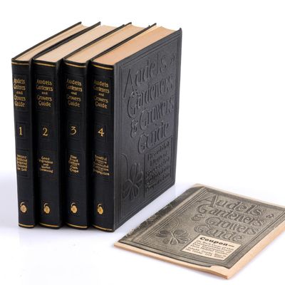4 Volumes Of "Audels Gardeners & Growers Guide" 1928