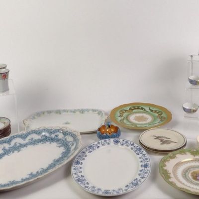 Cocoa Pot Set, Lusterware Toy Tea Set & More