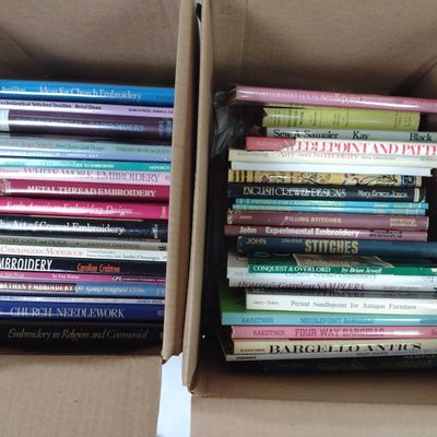 44 Sewing & Craft Reference Books incl. Creative Stitches