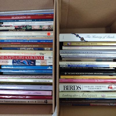 49 Sewing & Craft Reference Books incl. The History of Beads