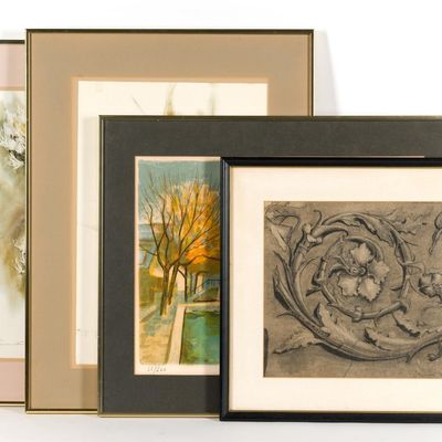 4 Pieces Art