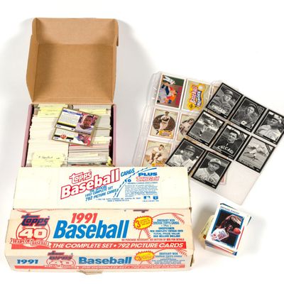 Football, Baseball & Basketball Cards Incl. Topps & Upper Deck