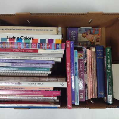 33 Sewing & Craft Reference Books incl. Crazy Quilting