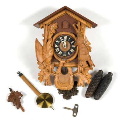 Black Forest Hunter-Style Cuckoo Clock