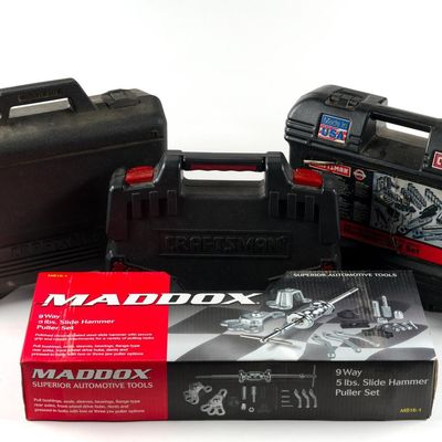 3 Craftsman Ratchet Sets & Maddox Automotive Tool Set