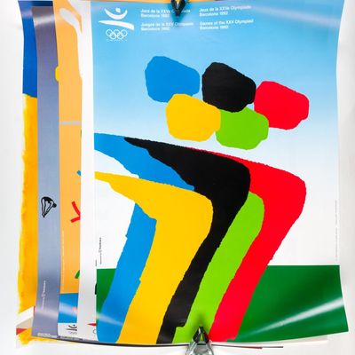 5 Barcelona Summer Olympics 1992 Posters