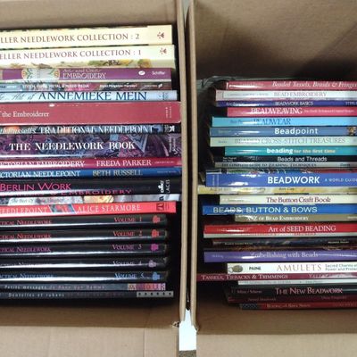 47 Sewing & Craft Reference Books incl. Celtic Needlepoint