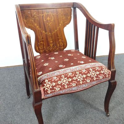 Inlaid Arm Chair