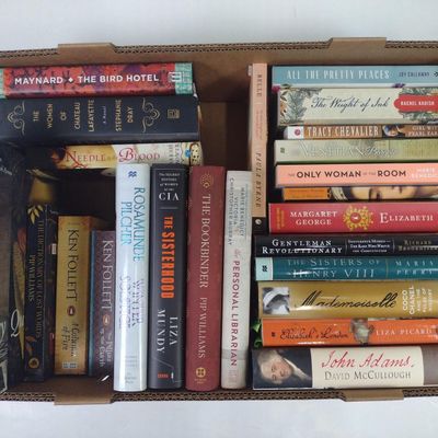 24 Books Incl. John Adams & Elizabeth I