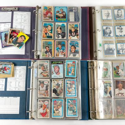 1970's & 1980's Topps Football & Baseball Cards
