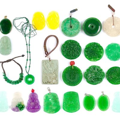 Chinese Carved Pendants and Amulets
