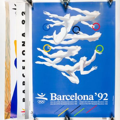 5 Barcelona Summer Olympics 1992 Posters