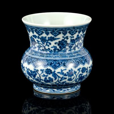 Chinese Blue & White Zhadou