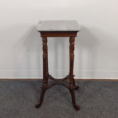 Marble Top Side Table