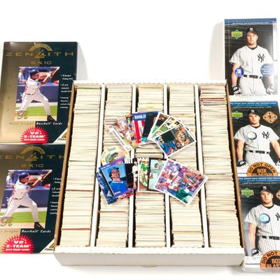 Baseball, Basketball & Football Cards Mostly 80's, 90's & 00's