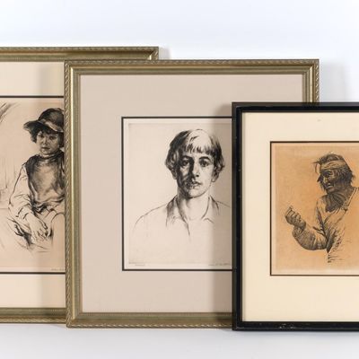 3 Portrait Prints