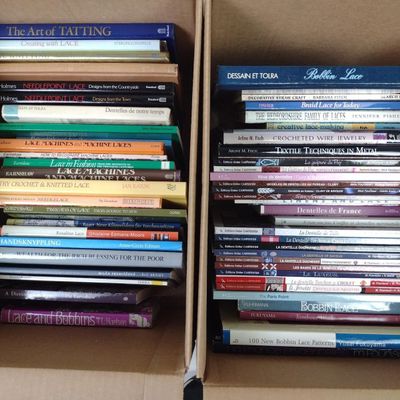 57 Sewing & Craft Reference Books incl. Bobbin Lace