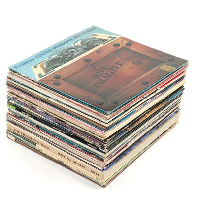 42 Vinyl Records Incl. The Who & Bob Dylan