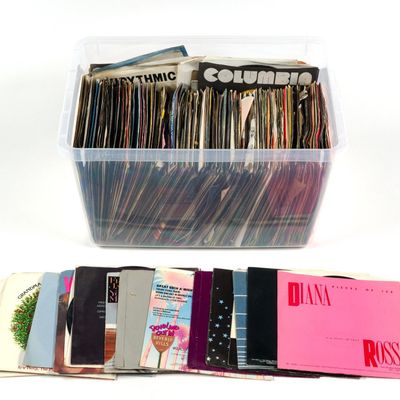 Collection Of Vinyl 45's