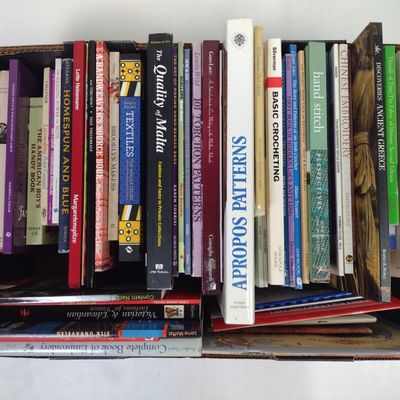 57 Books & Pamphlets Mostly On Sewing & Needlework