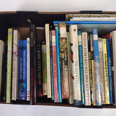 38 Books & Pamphlets Mostly On Sewing & Needlework