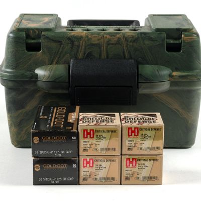 6 Boxes .38 Special Ammunition & Ammo Box