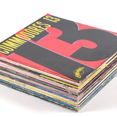 Vinyl Records Incl. The Beatles & Andy Gibb