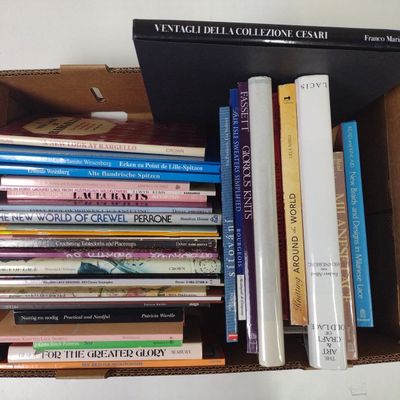 37 Sewing & Craft Reference Books incl. The Art & Craft of Old Lace