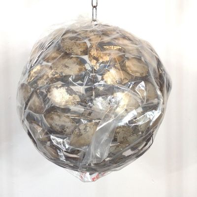 Arhaus Ficus Leaf Chandelier NIB
