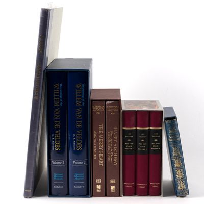 9 Books Incl. Liber Nauticus & Tolstoy