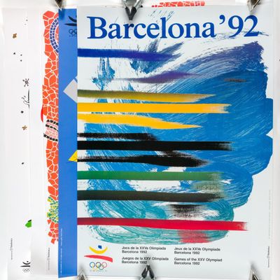 5 Barcelona Summer Olympics 1992 Posters