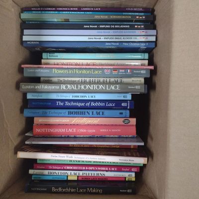 32 Lace & Textile Reference Books incl. Needlepoint A New Look