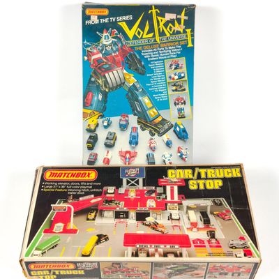 Matchbox Car/Truck Stop & Partial Voltron