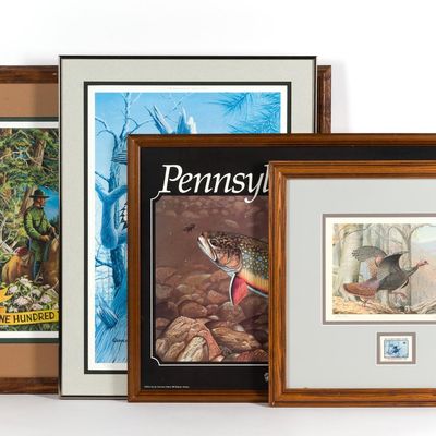 4 Wildlife Prints