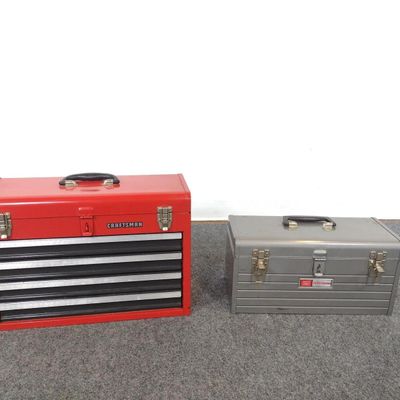 2 Craftsman Tool Boxes With Tools
