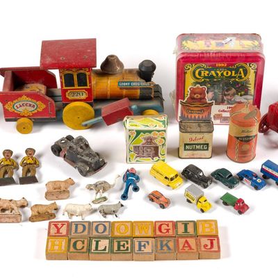 Vintage Toys Incl. Crayola