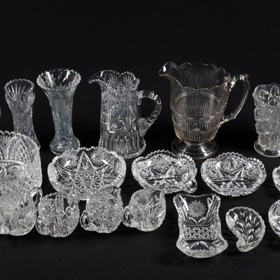 Cut & Pressed Glass