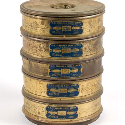5 Brass U.S. Standard Soiltest Inc. Sieves