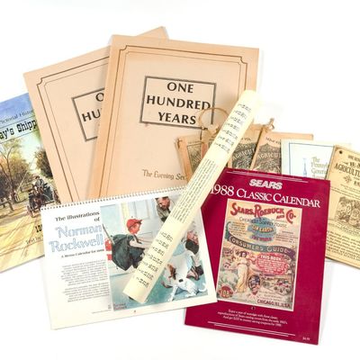 Vintage Calendars & Magazines