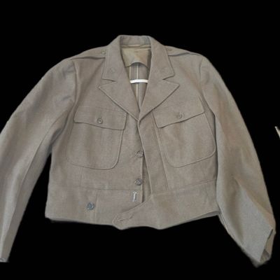 Sale Photo Thumbnail #310: WWII Custom-Tailored Ike Jacket - ID