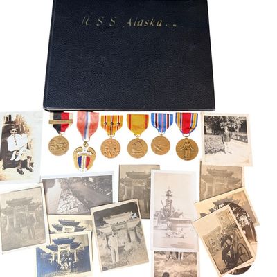 Sale Photo Thumbnail #223: U.S. Navy Medal & Photo Archive USS Alaska Unit