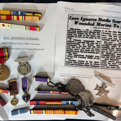 Sale Photo Thumbnail #228: WWII - Korea USMC Group