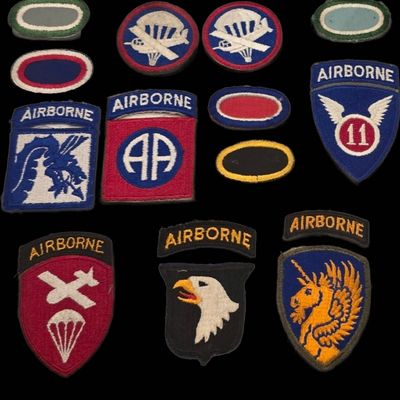 Sale Photo Thumbnail #34: WWII Airborne Patches and Ovals - 541st, 511th