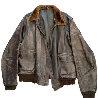 Sale Photo Thumbnail #342: WWII USN M-422A Style G-1 Flight Jacket