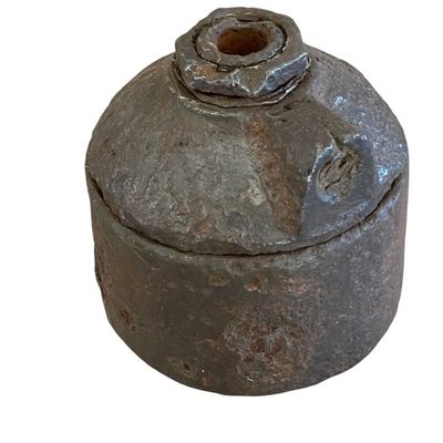 Sale Photo Thumbnail #120: WWII German S-Mine 35 Ground-Dug Relic Casing