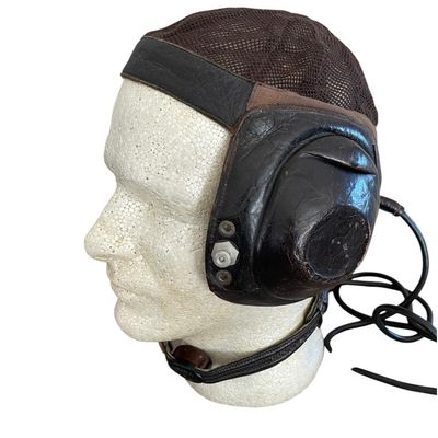 Sale Photo Thumbnail #402: WWII Luftwaffe LKp N 101 Flight Helmet