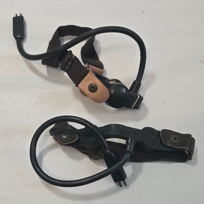 Sale Photo Thumbnail #429: WWII T-30 Throat Mic Pair: Western Electric & UM